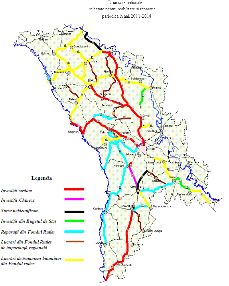Дорожная карта молдовы